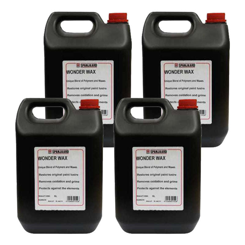 WONDER WAX  QTY: 4 x 5lt Bottle