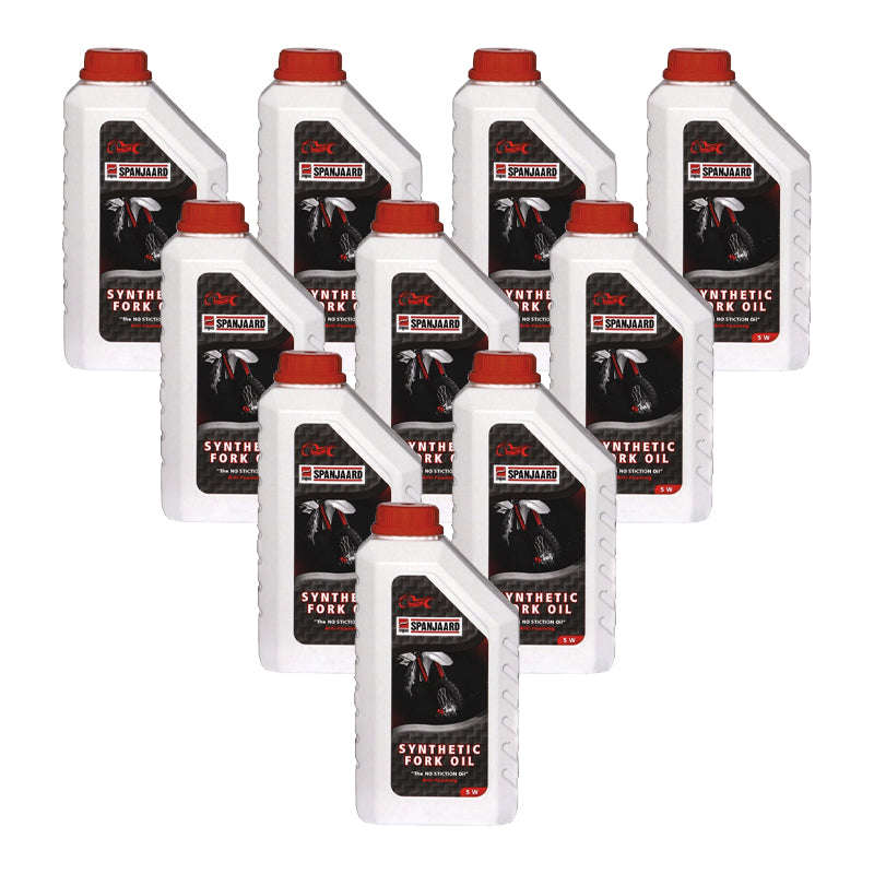 FORK OIL (SYNTHETIC) 5W QTY: 10 x 1lt Bottle