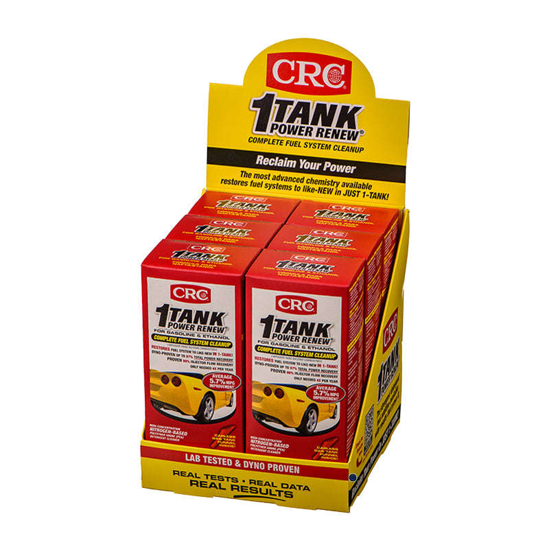 CRC Gasoline 1 Tank Powerv Renew 444 ml Bottle (Quantity: 6)