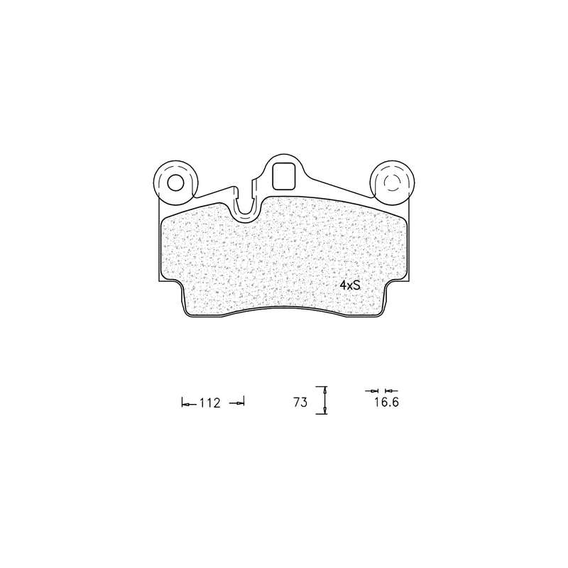Brake Pad Set - Ate1007 (Ate)