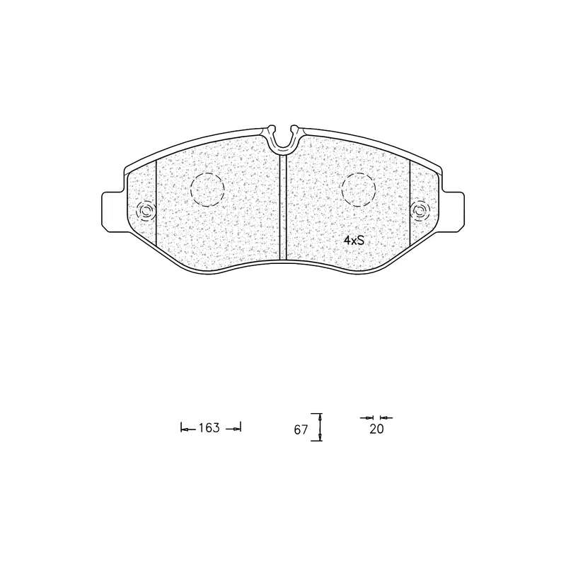 Brake Pad Set - Ate1009 (Ate)