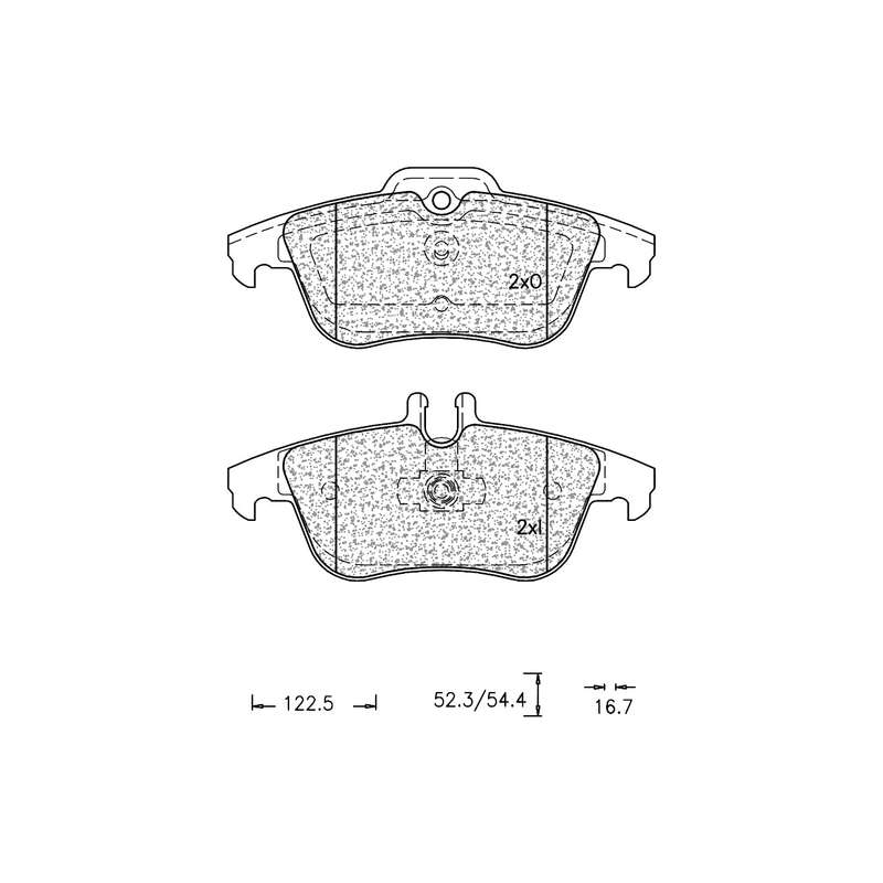 Brake Pad Set - Ate1088 (Ate)