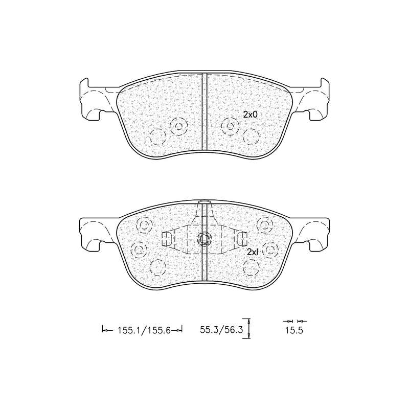 Brake Pad Set - Ate1290 (Ate)