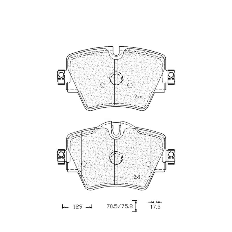 Brake Pad Set - Ate1297 (Ate)