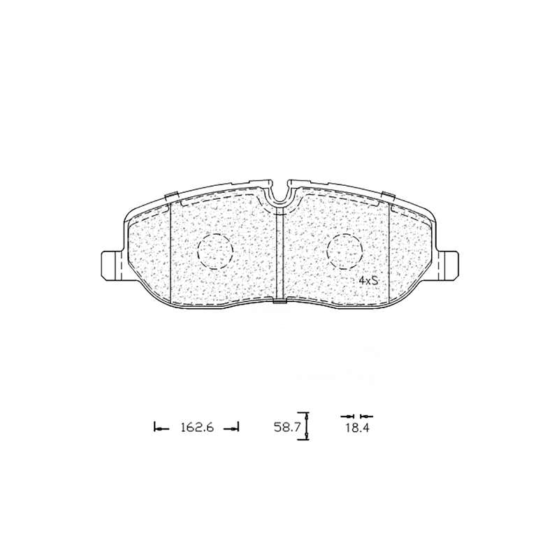 Brake Pad Set - Ate1301 (Ate)