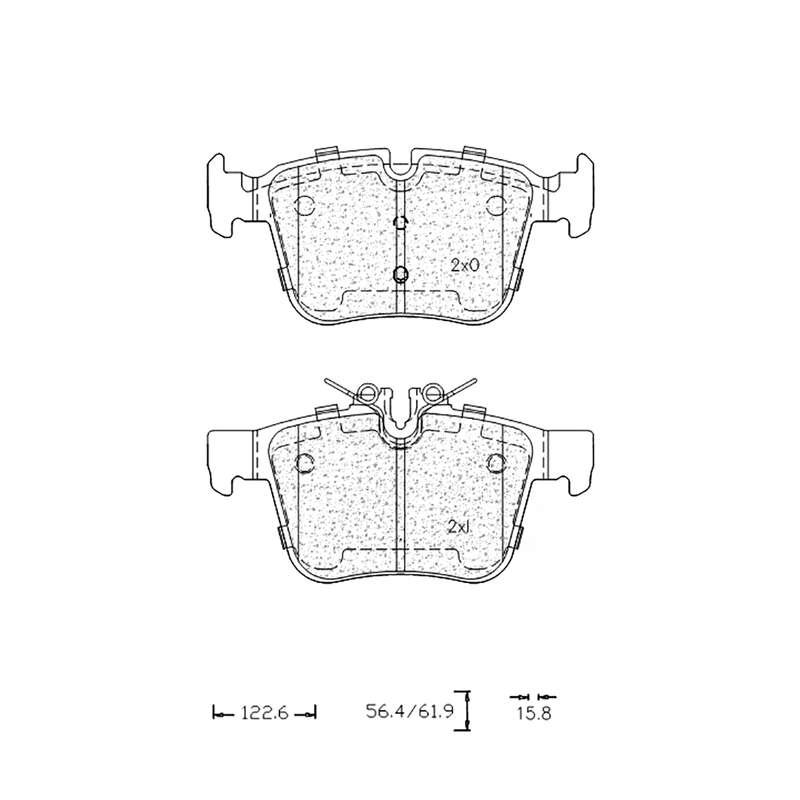 Brake Pad Set - Ate1304 (Ate)