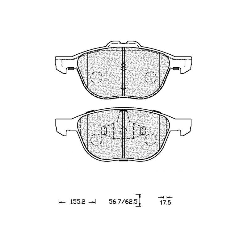 Brake Pad Set - Ate1309 (Ate)