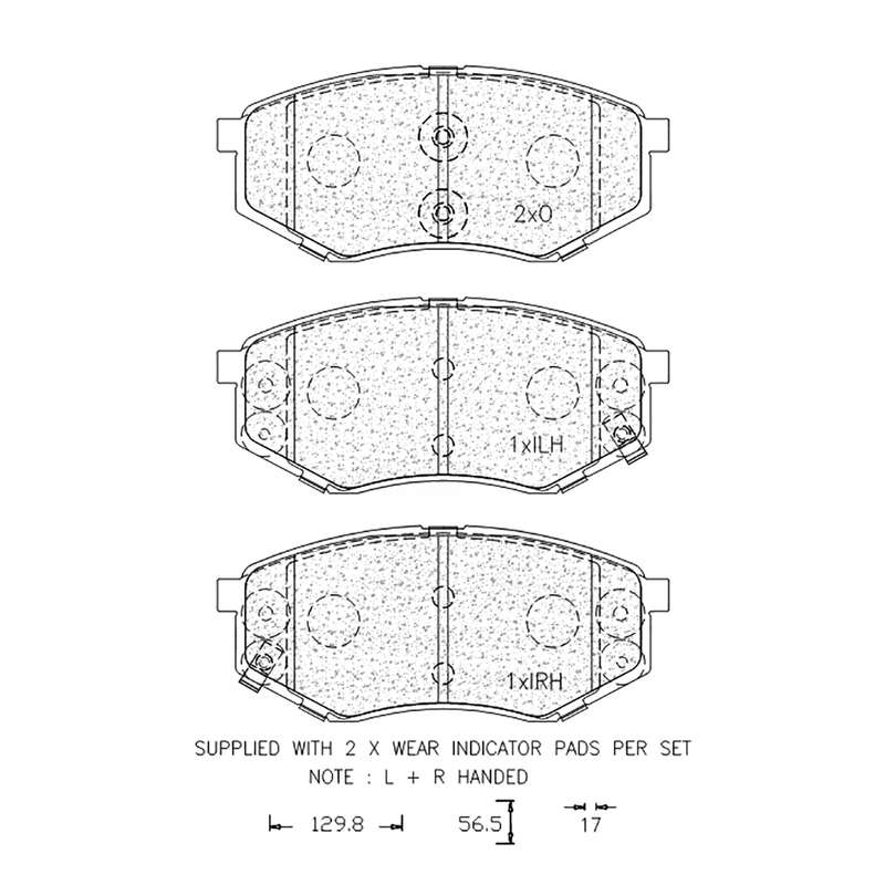 Brake Pad Set - Ate1314 (Ate)