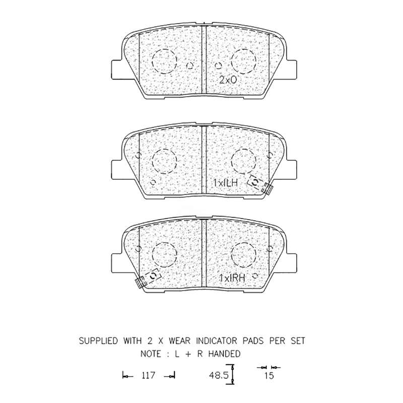 Brake Pad Set - Ate1329 (Ate)