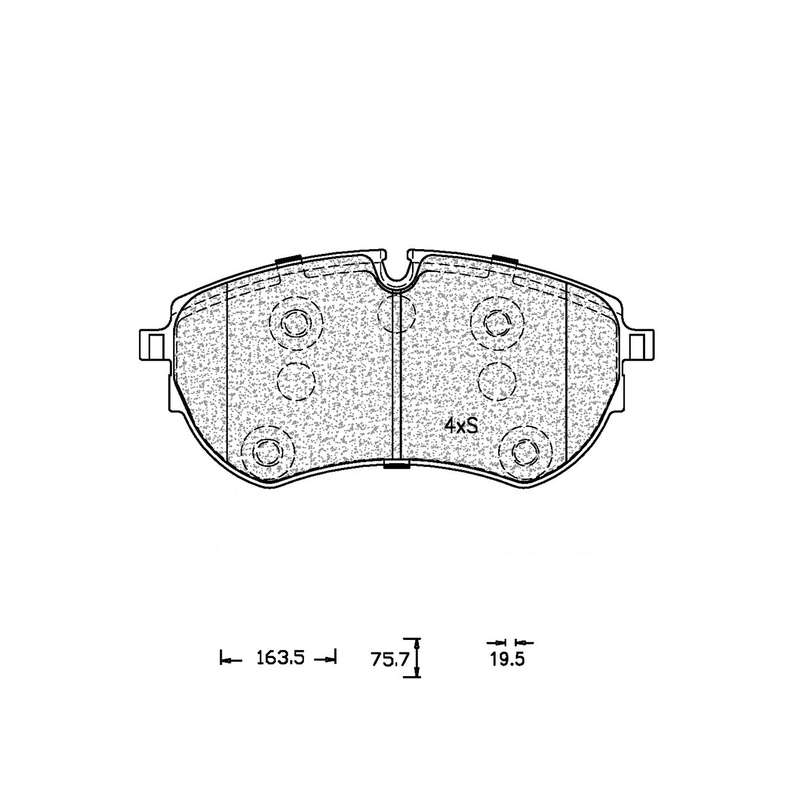 Brake Pad Set - Ate1348 (Ate)