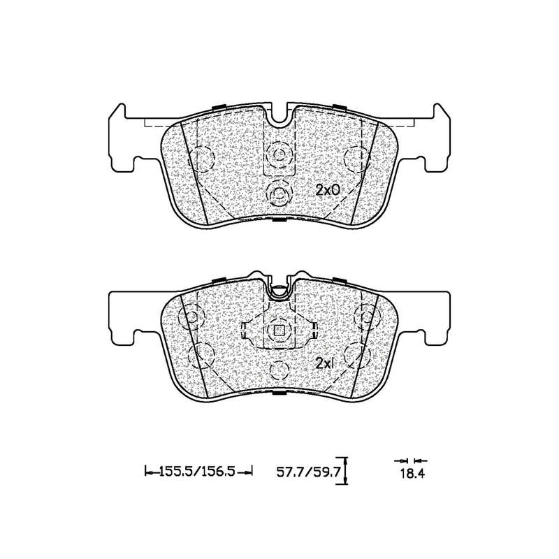Brake Pad Set - Ate1352 (Ate)