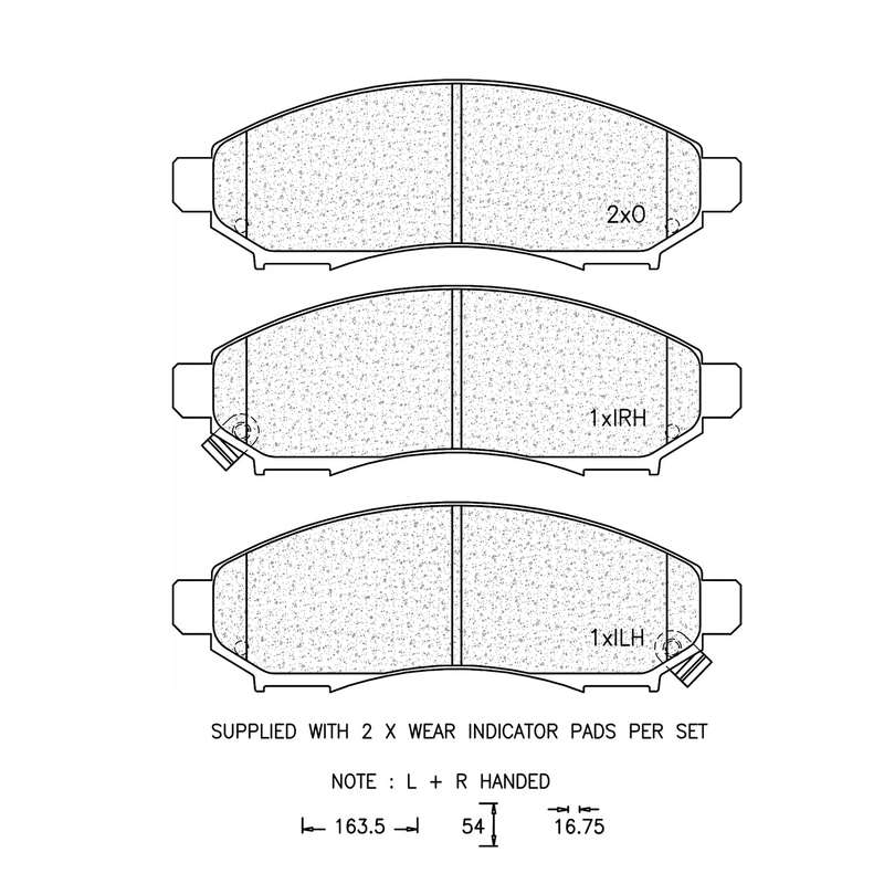 Brake Pad Set - Ate528 (Ate)