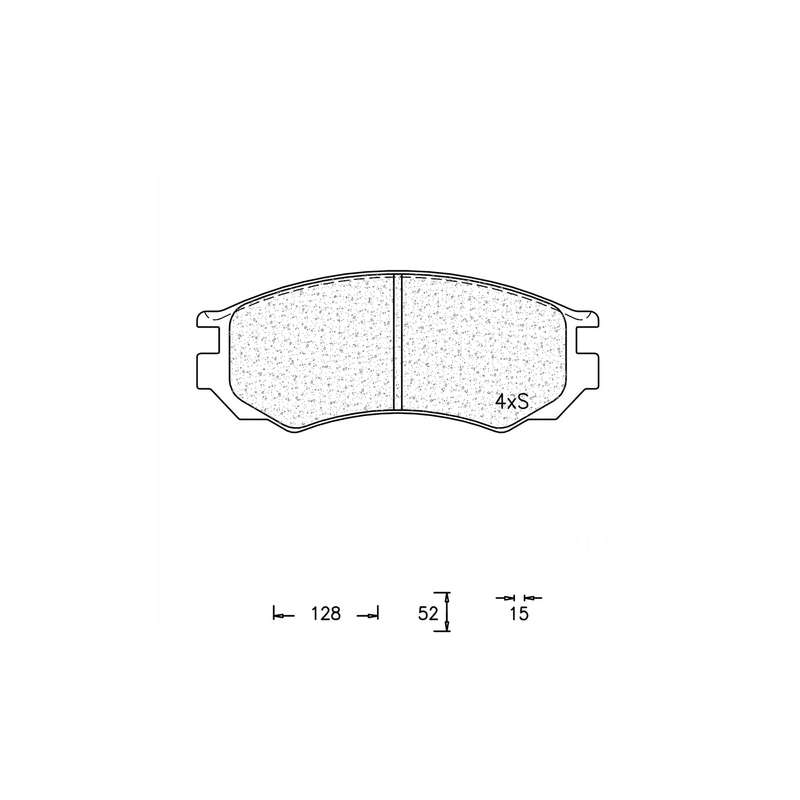Brake Pad Set - Ate607 (Ate)