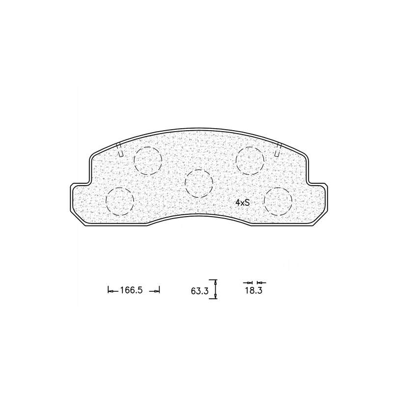 Brake Pad Set - Ate959 (Ate)