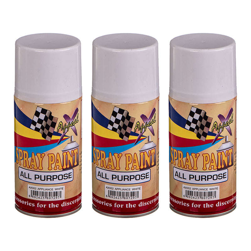 Spray Paint Appliance White (250ml x 3)