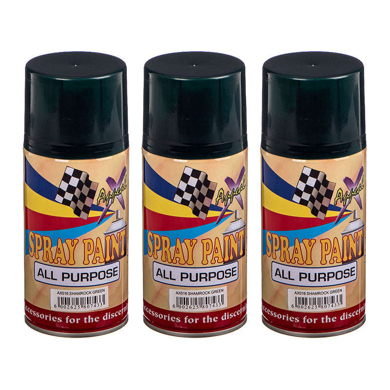 Spray Paint Shamrock Green (250ml x 3)