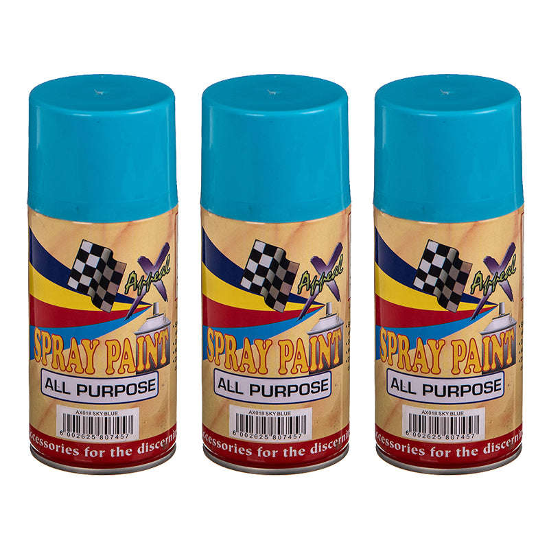 Spray Paint Sky Blue (250ml x 3)