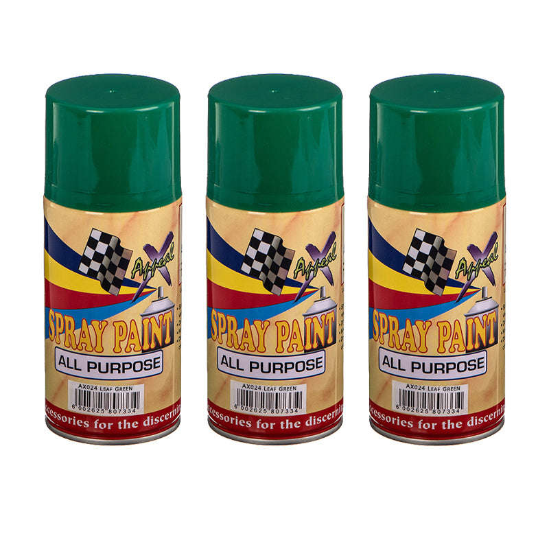 Spray Paint Leaf Green (250ml x 3)