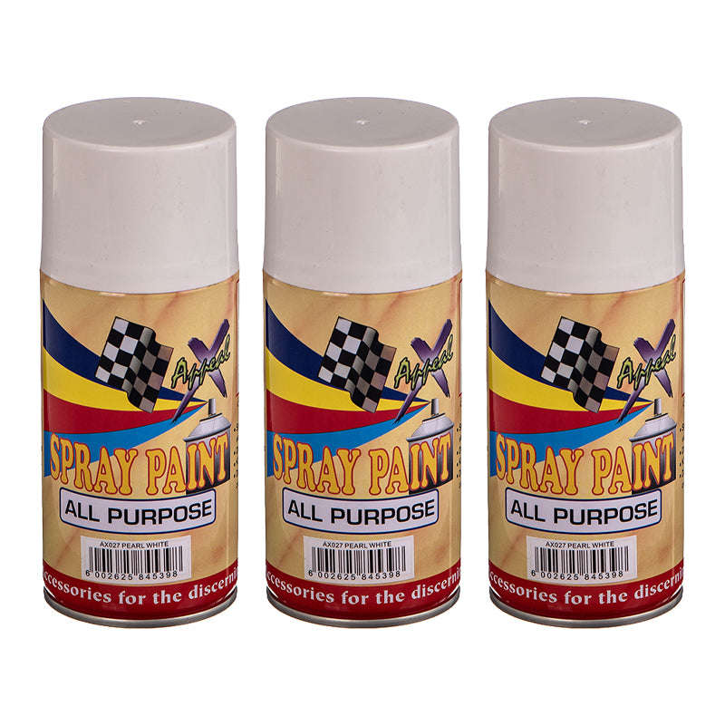Spray Paint Pearl White (250ml x 3)