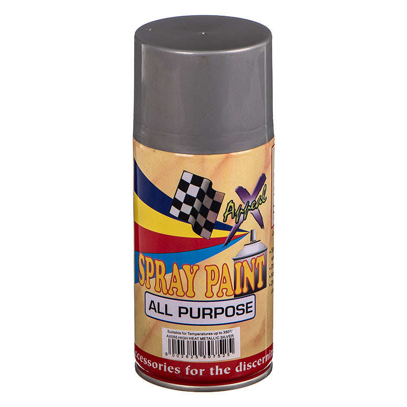 Spray Paint High Heat Metallic Silver - Ax055 (X-Appeal)