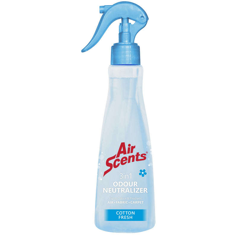 Air Scents 3In1 Fragrance Mist Odour Neutralizer Spring Fresh 350Ml