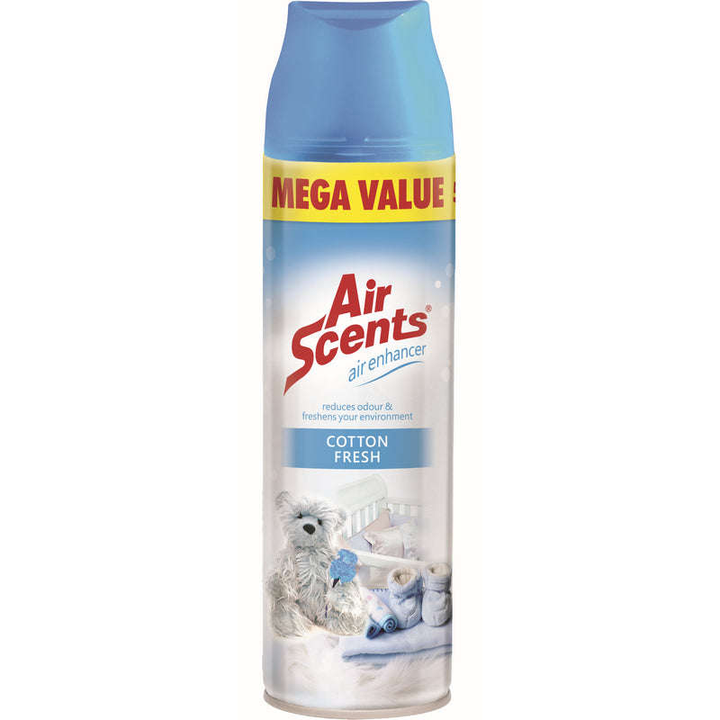 Air Scents Aerosol Cotton Fresh Mega Value-500Ml