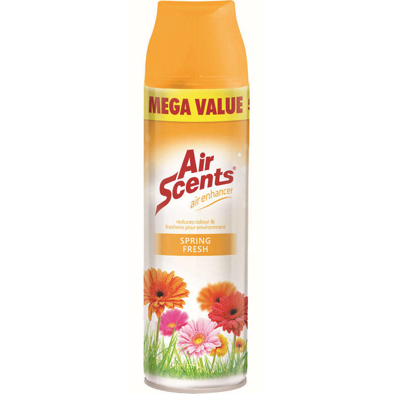 Air Scents Aerosol Spring Fresh Mega Value-500Ml
