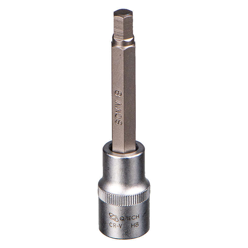 Q-Tech Hex Bit Socket 8mm