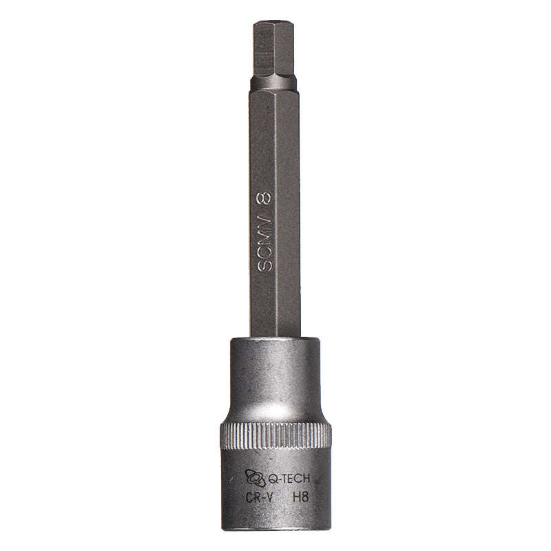 Q-Tech Hex Bit Socket 8mm