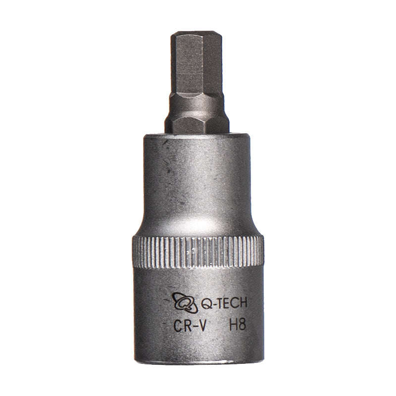 Q-Tech Hex Bit Socket 8mm