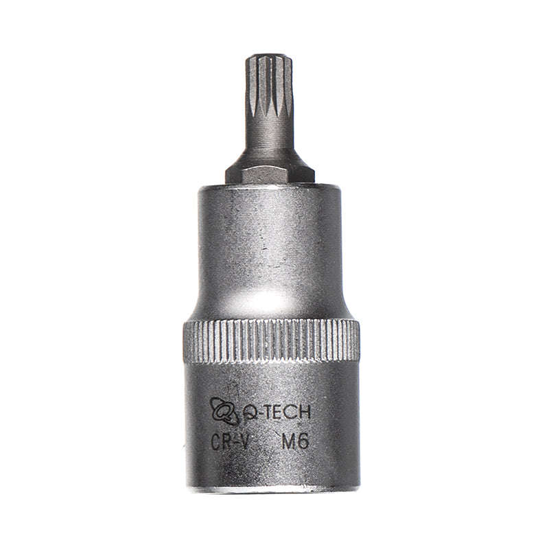 Q-Tech Spline Bit Socket M6