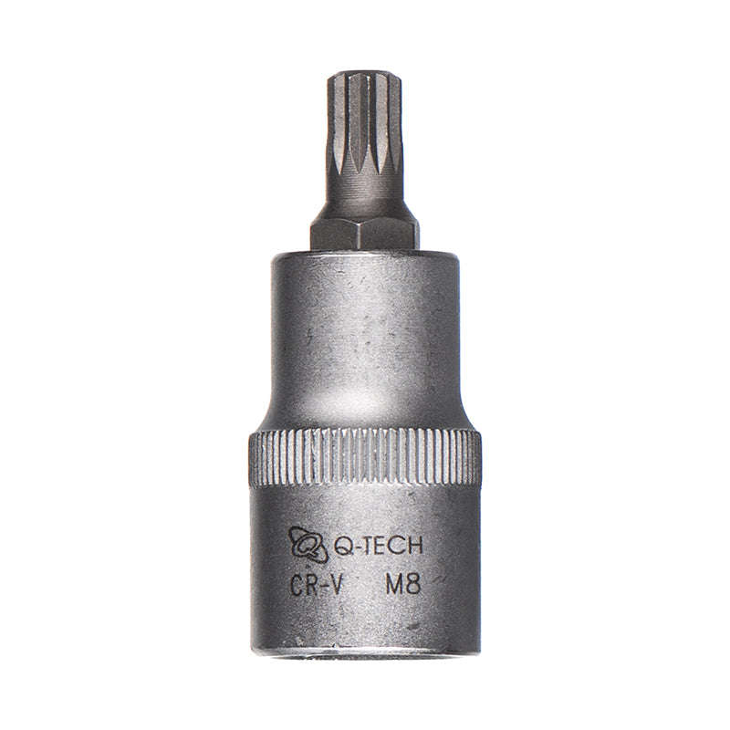 Q-Tech Spline Bit Socket M8