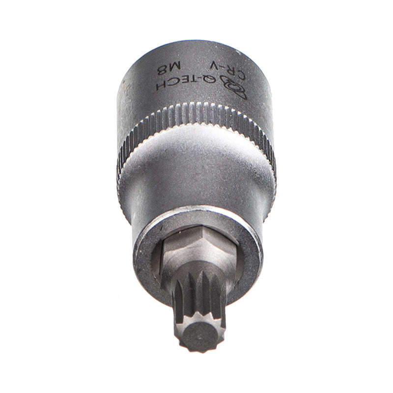 Q-Tech Spline Bit Socket M8