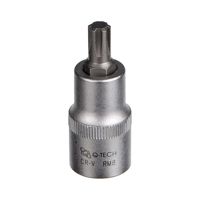 Q-Tech Ribe Bit Socket 8mm