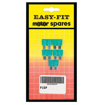 Easy-Fit Prepacked 5 Amp Plug-In Fuses