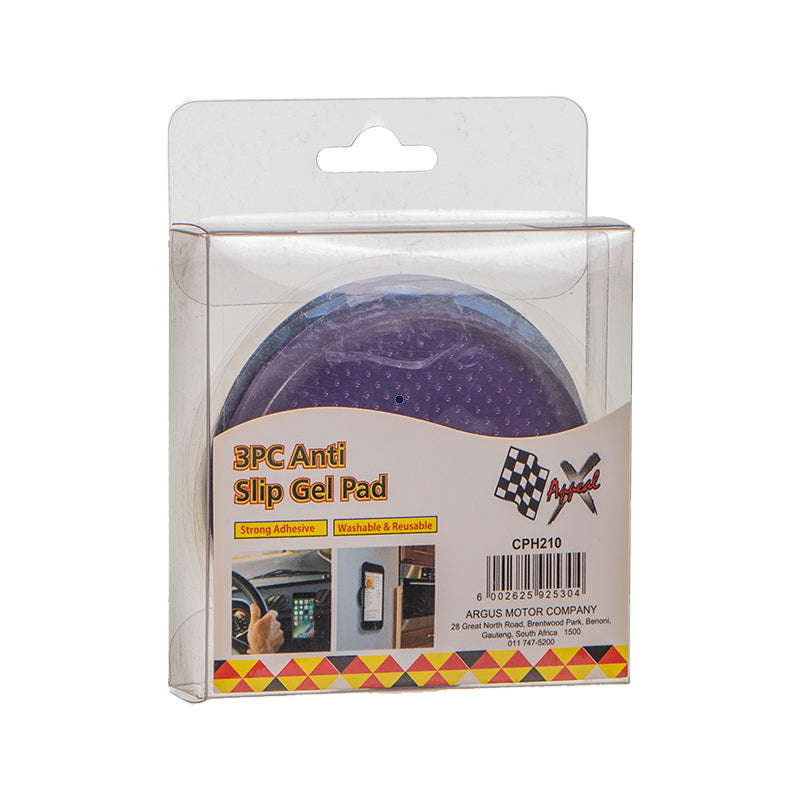 3Pc Anti Slip Gel Pad - Cph210 (X-Appeal)