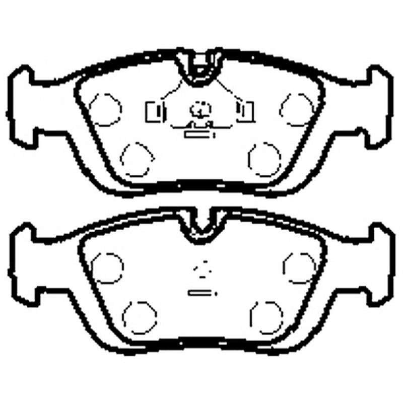 Brake Pad Set - D3009 (Uni Brake)