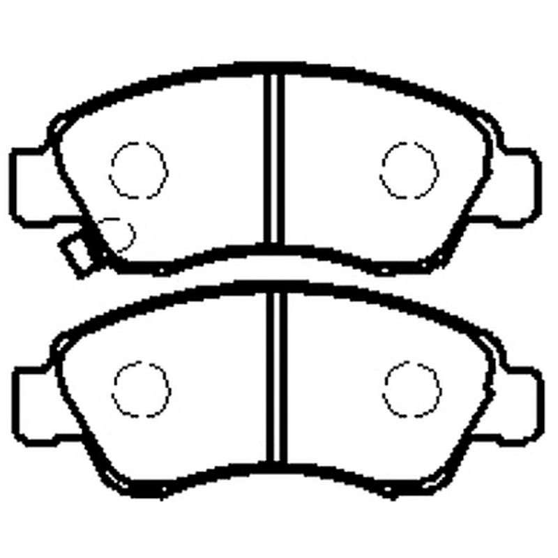 Brake Pad Set - D3024 (Uni Brake)