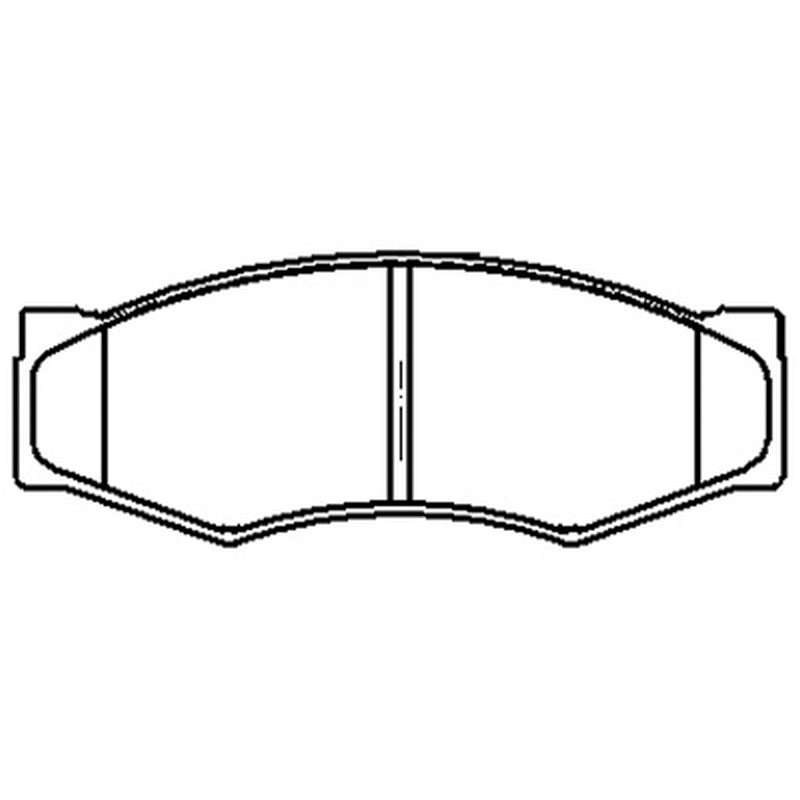 Brake Pad Set - D3035 (Uni Brake)