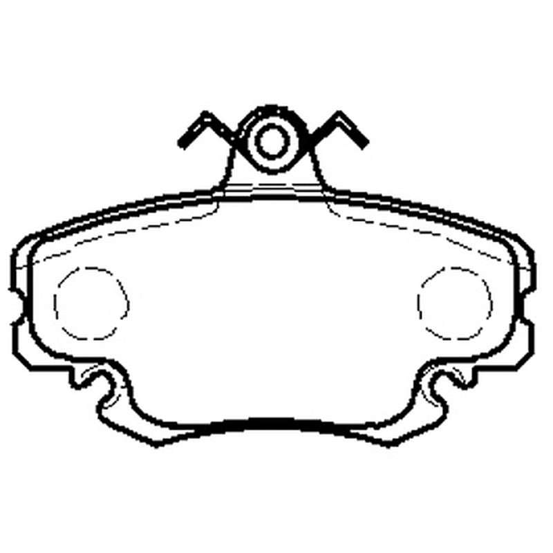 Brake Pad Set - D3112 (Uni Brake)