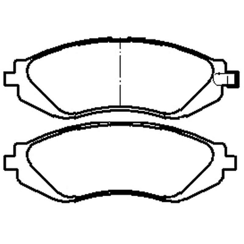Brake Pad Set - D3133 (Uni Brake)
