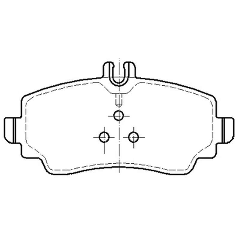 Brake Pad Set - D3315 (Uni Brake)