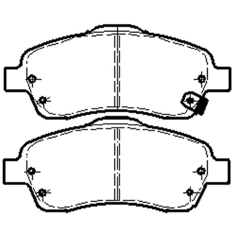 Brake Pad Set - D3567 (Uni Brake)