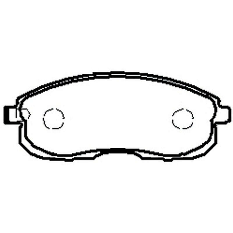 Brake Pad Set - D3907 (Uni Brake)