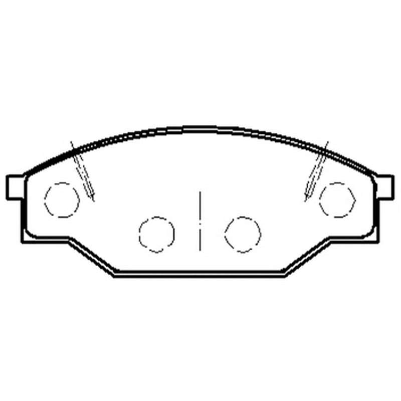 Brake Pad Set - D947 (Uni Brake)