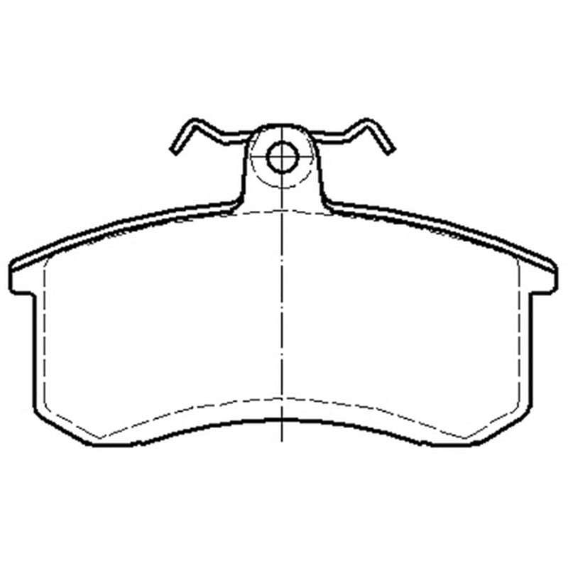 Brake Pad Set - D949 (Uni Brake)