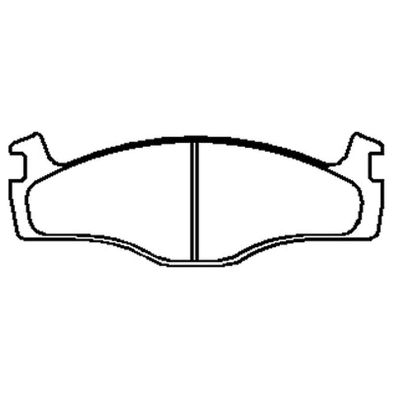 Brake Pad Set - D962 (Uni Brake)