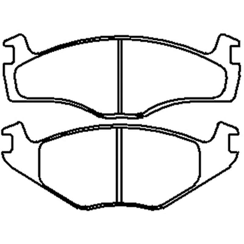 Brake Pad Set - D976 (Uni Brake)