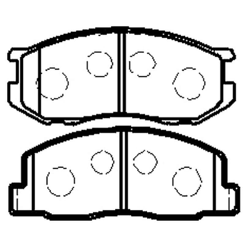Brake Pad Set - D980 (Uni Brake)