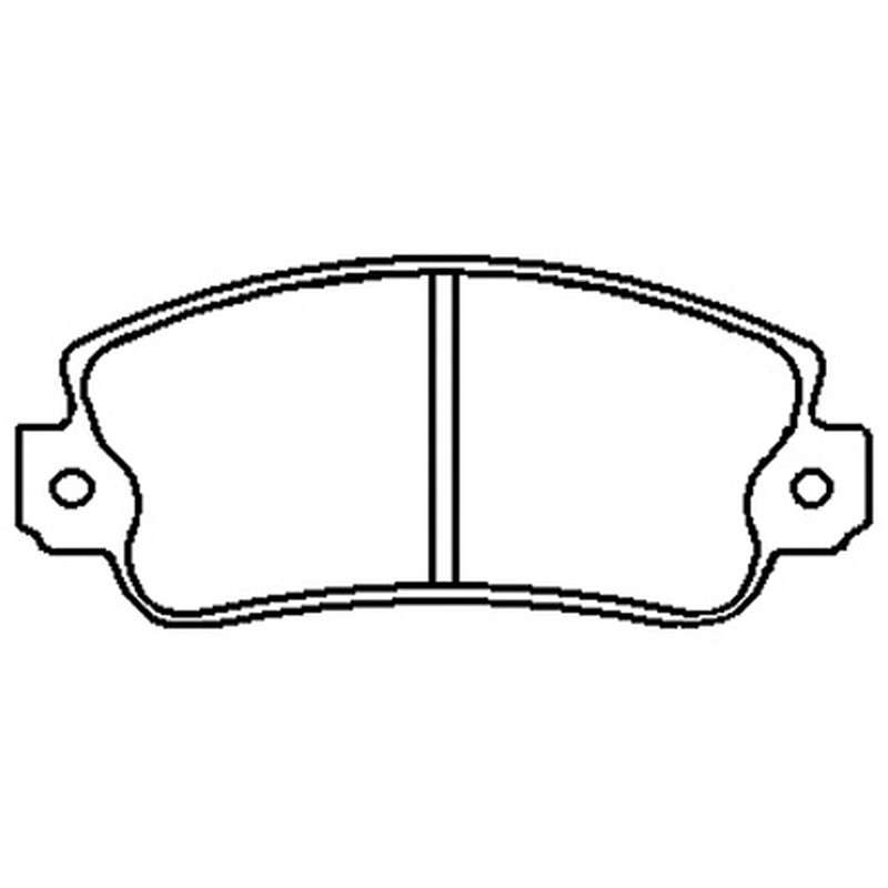 Brake Pad Set - D992 (Uni Brake)